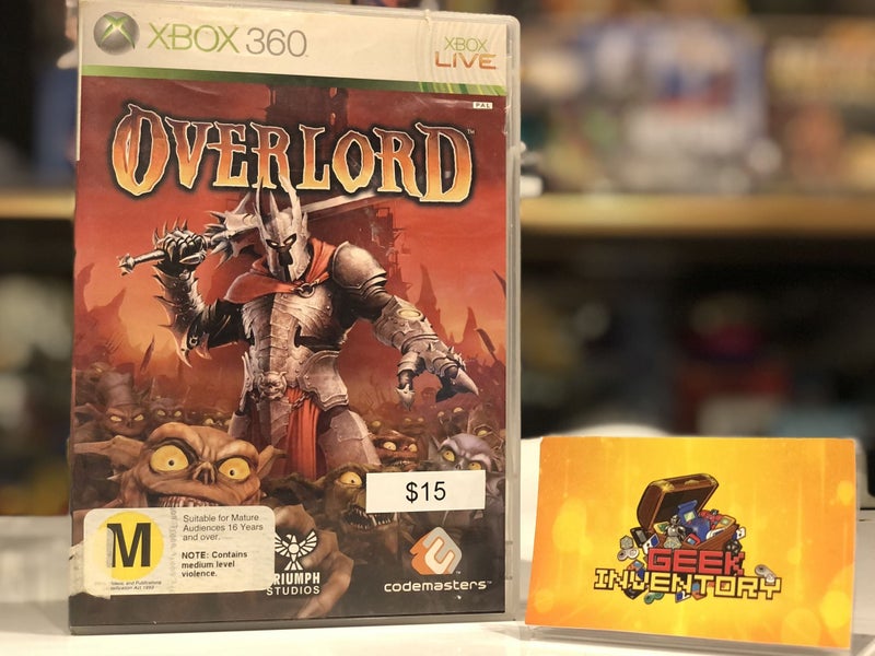 Xbox 360 - Overlord Carousel 1