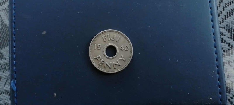 1940 Fiji penny coin Carousel 1