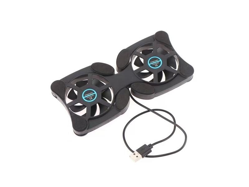 USB Mini Laptop Fan Stand Notebook Foldable Folding Fan Cooler Notebook Cooling Carousel 1
