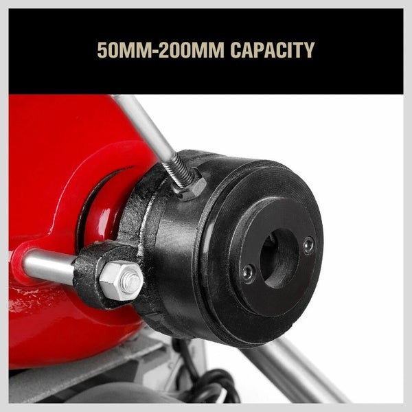 3000W Drain Cleaner Machine Snake Electric Plumbing Sewerage Pipe 6 Cutters Carousel 2