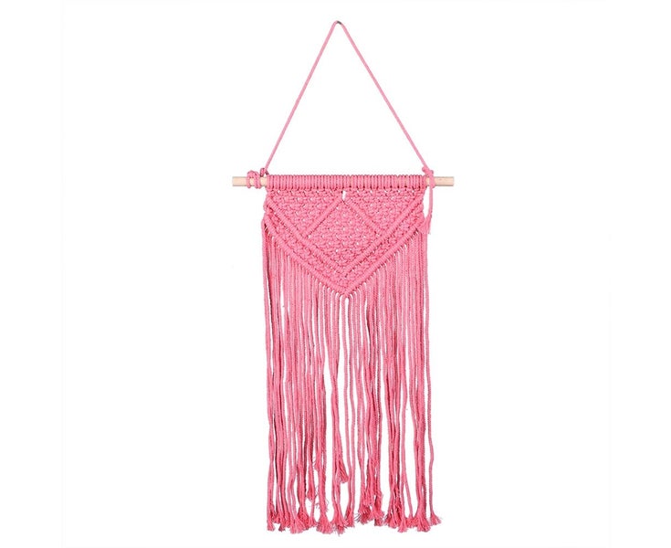 HandWoven Bohemian Tassel Tapestry Wall Decoration Hanging Tapestry Home Deco Carousel 1