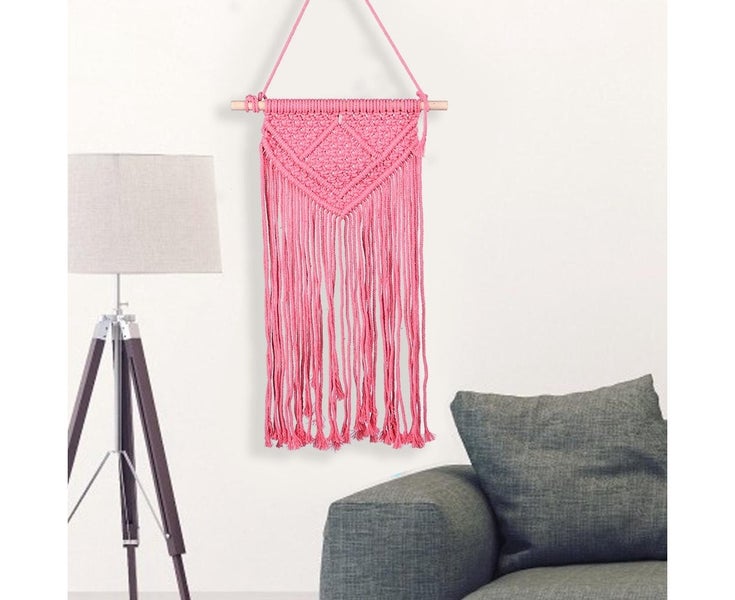HandWoven Bohemian Tassel Tapestry Wall Decoration Hanging Tapestry Home Deco Carousel 2