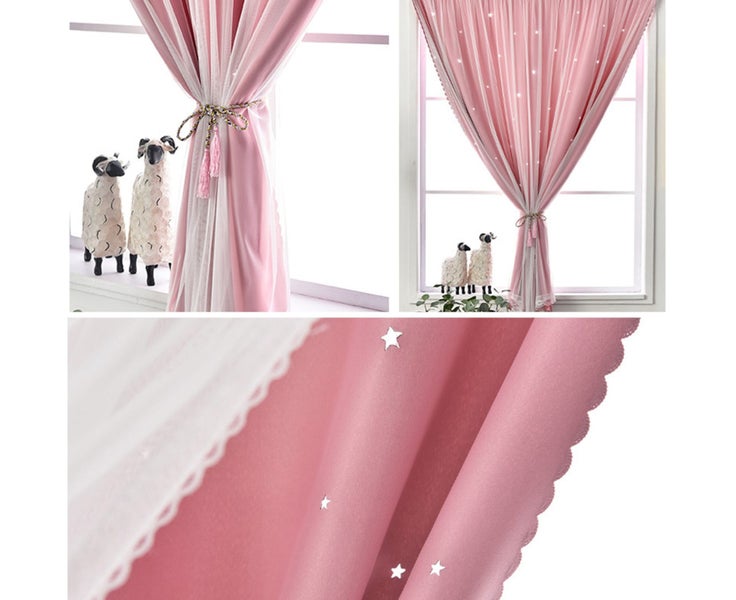 1x1.5m Self Adhesive Portable Blackout Curtains Easy to Install Bedroom Windo Carousel 2