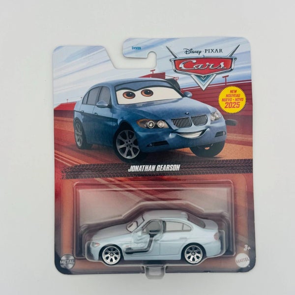 Disney Pixar Cars - JONATHAN GEARSON (BMW 3 Series) 2025 - 1:55 Diecast Carousel 1