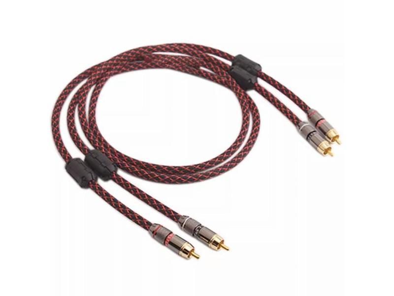 Canare RCA Audio Cable Speaker Home Audio Video Interconnect Cables Stereo 4N Carousel 1
