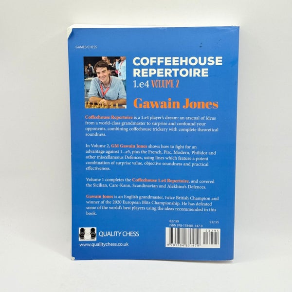 Coffeehouse Repertoire 1.e4, Volume 2 by Gawain Jones64415308880385114