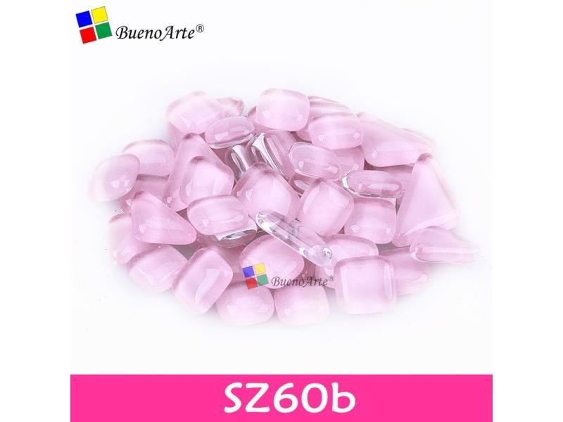 200g Crystal Glass Free Irregular Stone Colorful Mosaic Tile DIY Craft Material Carousel 1