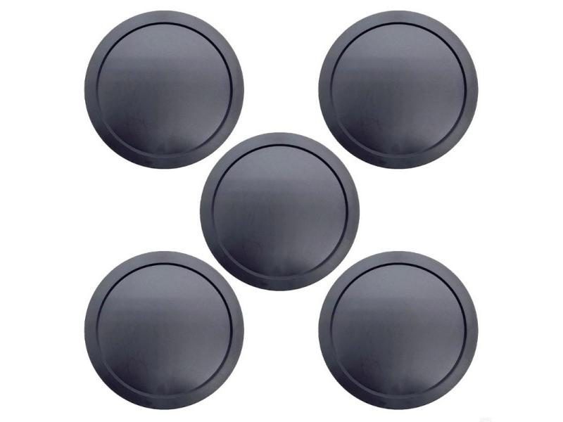 H8WC 5Pcs Round Hockey Pucks Air Hockey Pucks Ball Replacement Heavy Hockey Carousel 1