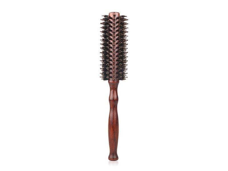 12 Style Wood Handle Round Rolling Brush Straight Twill Hair Comb Boar Bristle Carousel 1