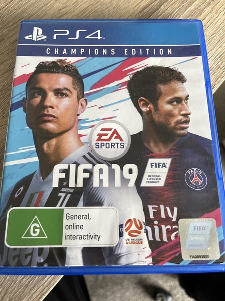 PS4 FIFA 19 Champions Edition game Carousel 1