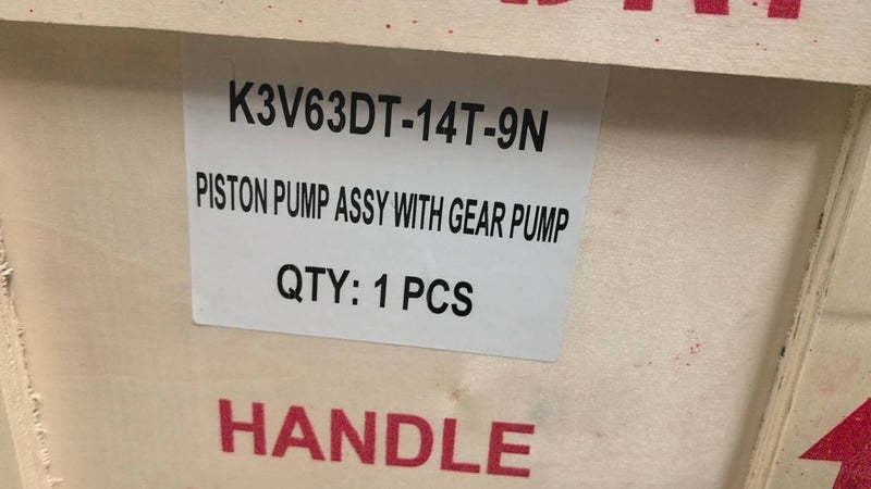 Brand new Hydraulic Pump K3V63DT-14T-9N for Kobelco SK120-1 in Wellsford Carousel 8
