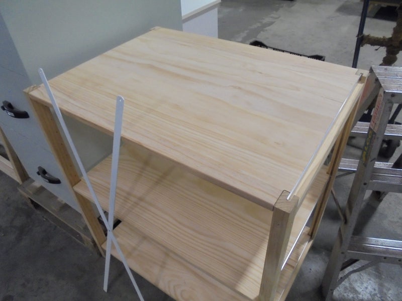 Lundia shelving-3 bays Low 920x800x610mm New shelves Carousel 2