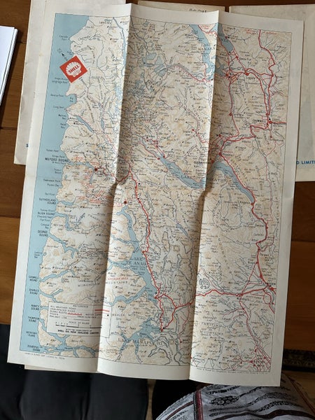 Set of 7 Shell Maps 1956-1962 Carousel 2