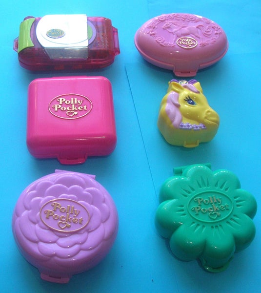 6 x POLLY POCKETS 6# Carousel 1