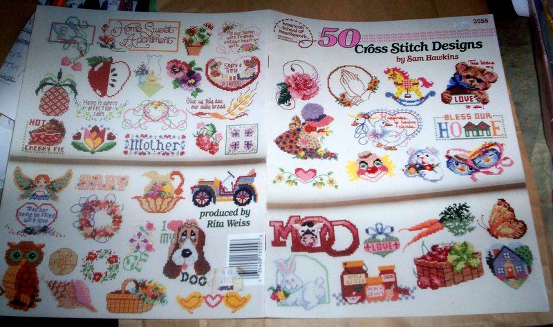 50 Cross Stitch Designs by Sam Hawkins Carousel 1