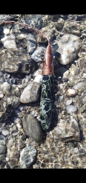 12 cm Pounamu roimata necklace Carousel 1