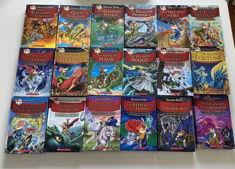 G. Stlton - Kingdom of Fantasy Series x 18 books Carousel 1