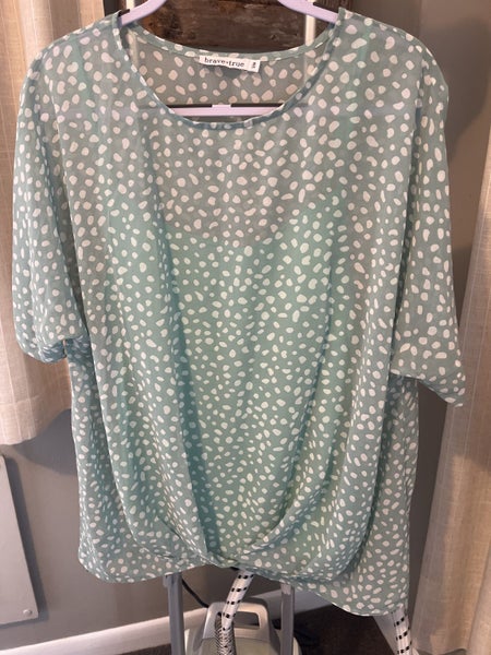 Brave & True sheer top size S/M Carousel 1