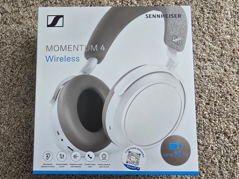 Sennheiser momentum 4 wireless ANC headphone - White Carousel 1
