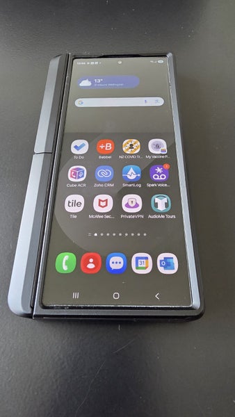Samsung Z Fold 6 Cell Phone - 512GB (Blue Colour) - Plus Spigen Accessories63617475962626113