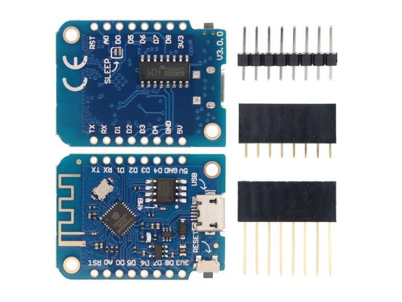 WeMos D1 Mini Pro V3.0 NodeMcu 4MB/16MB Bytes Lua WIFI Internet Of Things Carousel 1