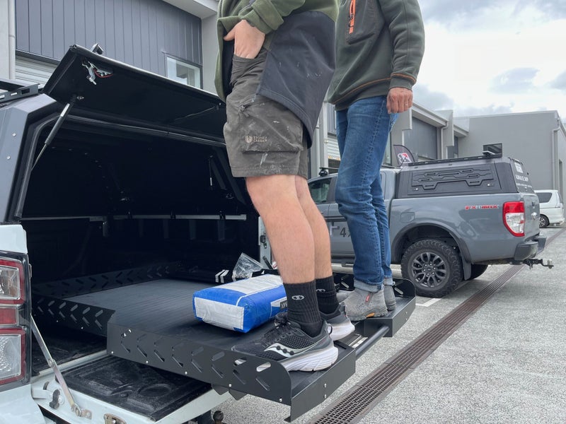 Ute Aluminium Canopy; Cantilever rack; Accessories Carousel 19