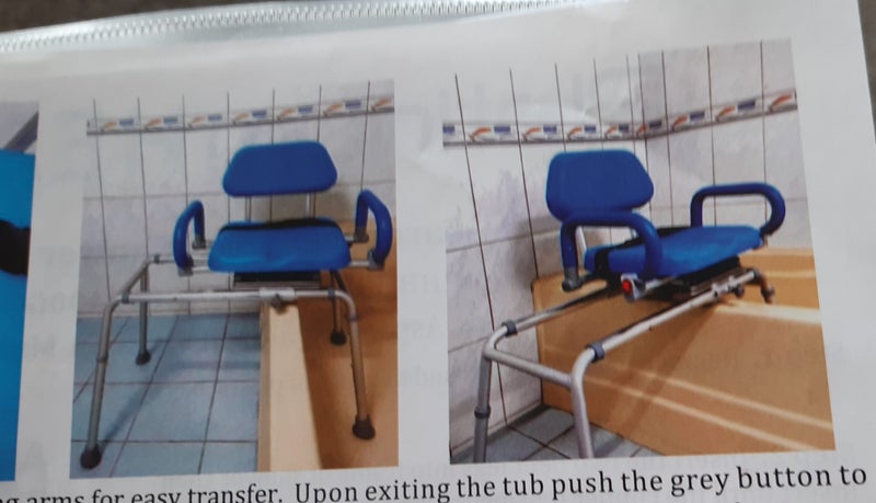Shower Chair , Carousel , Sliding, Platinum Health Carousel 1