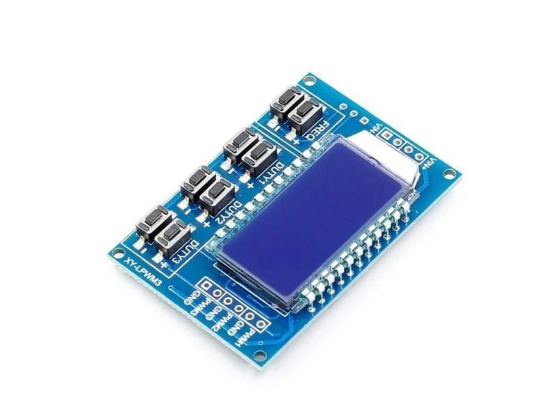 2 CH/3 CH PWM Pulse Frequency Duty Cycle Adjustable Module Square Wave Carousel 1