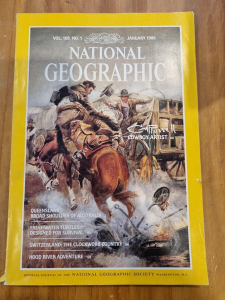 NATIONAL GEOGRAPHIC - JANUARY 1986 Carousel 1