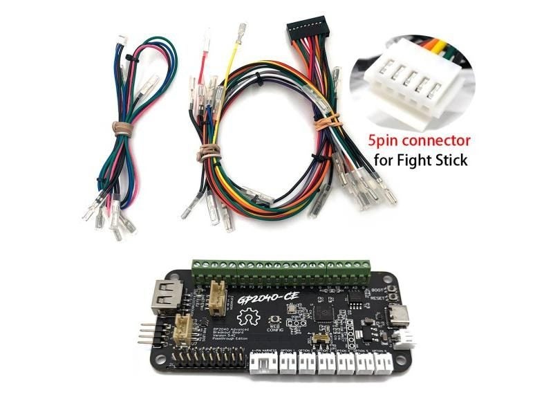 RP2040 Advanced Breakout Board USB Passthrough Fighting Board For Arcade Hitbox Carousel 1
