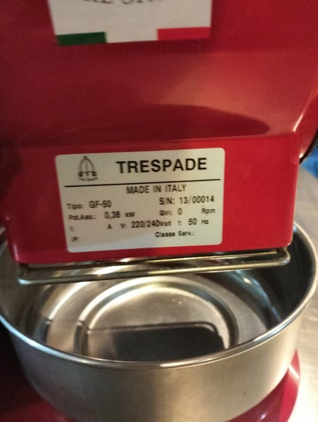 Trespade commercial cheese grater Italy made Carousel 4
