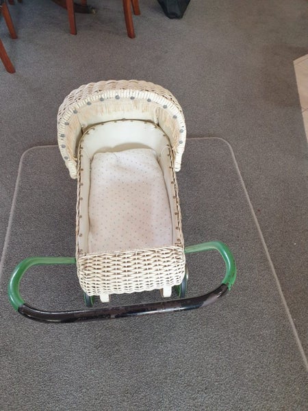Vintage Cane Dolls Pram Carousel 2