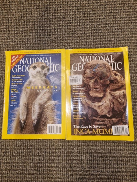 2 x NATIONAL GEOGRAPHICS 2002 Carousel 1