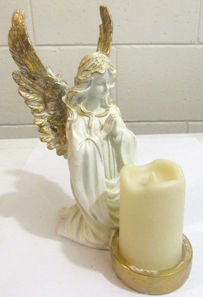 Praying Angel with candle light Carousel 1