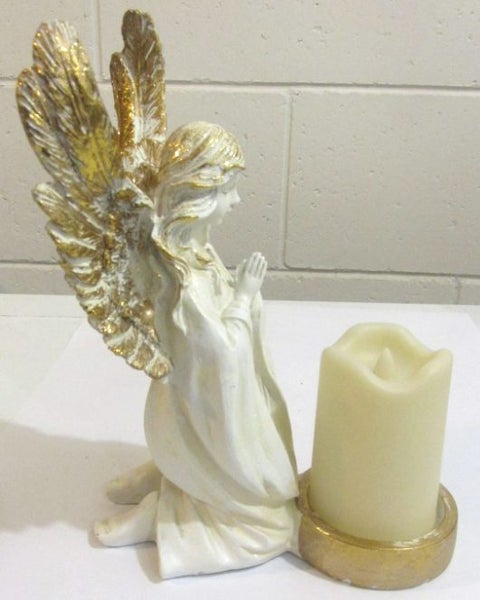 Praying Angel with candle light Carousel 5