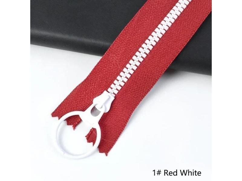 10Pcs 15-40cm 3# Resin Zippers Ring Zip Slider ClosedEnd Zipper For Bags Wallet Carousel 1
