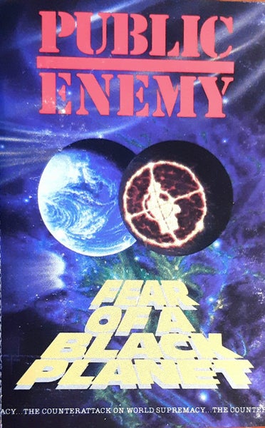 PUBLIC ENEMY – FEAR OF A BLACK PLANET - 1990 Cassette Carousel 1