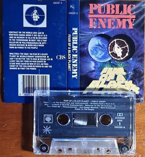 PUBLIC ENEMY – FEAR OF A BLACK PLANET - 1990 Cassette Carousel 2