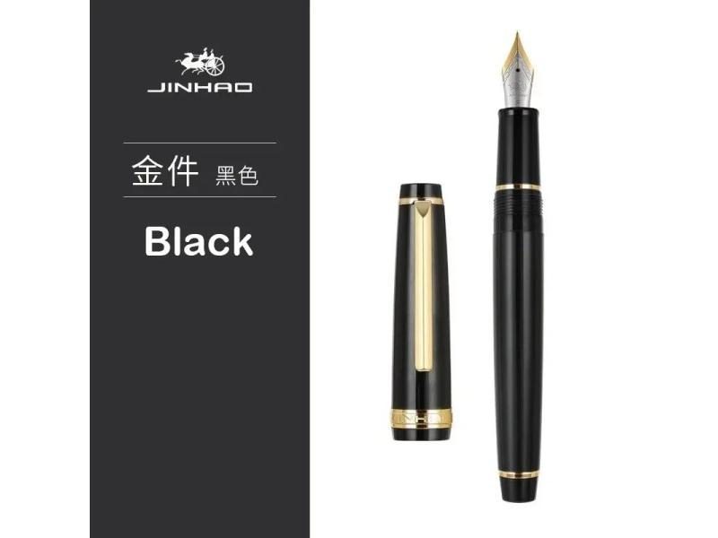 Jinhao 82 Fountain Pen Luxury Acrylic Ink Pen Spin EF F M Nib Elegante Business Carousel 1