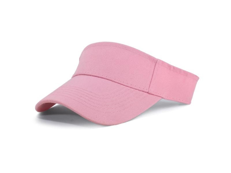 Summer Sun Hats Men Women Cotton Adjustable Visor UV Protection Top Empty Solid Carousel 1