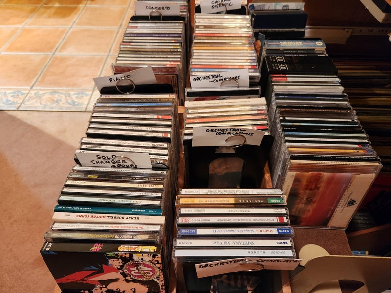 Classical CD collection Carousel 1