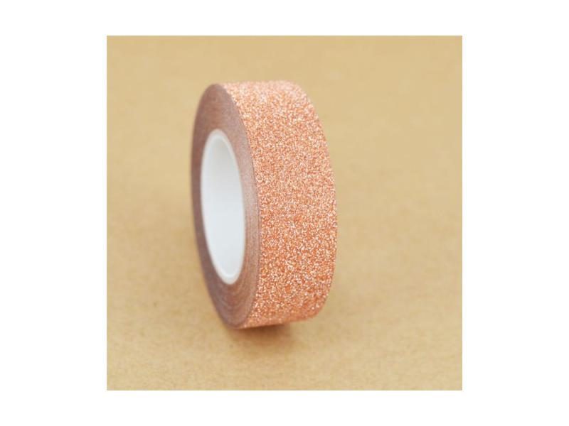5M DIY Self-adhesive Glitter Washi Paper Tape Sticker Wedding Birthday Festival Carousel 1