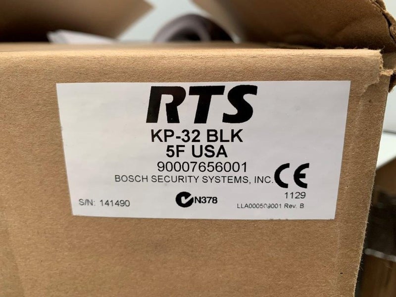 RTS KP-32 Keypanel (by Bosch Security Systems) *Brand New in Box* Carousel 1