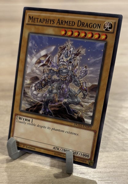 Yu Gi Oh Metaphys Armed Dragon 1st Edition NO RESERVE Carousel 1