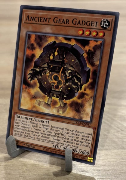 Yu Gi Oh Ancient Gear Gadget 1st Edition NO RESERVE Carousel 1