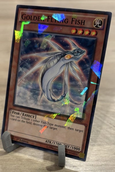 Yu Gi Oh Golden Flying Fish 1st Edition Starfoil Rare NO RESERVE Carousel 1