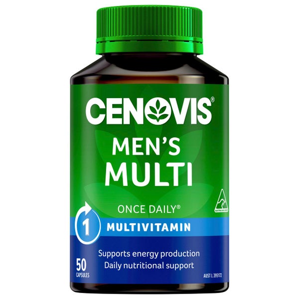 Cenovis Men's Multi Once Daily 50 Capsules Carousel 1