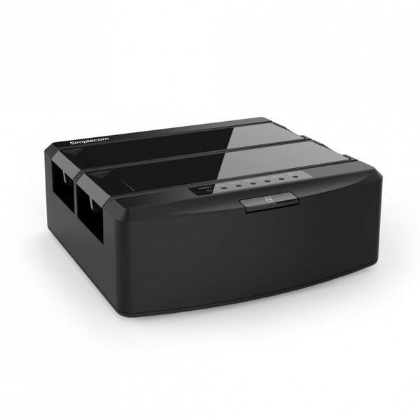 Simplecom SD312 Dual Bay USB 3.0 Docking Station for 2.5' and 3.5' SATA Drive Carousel 2