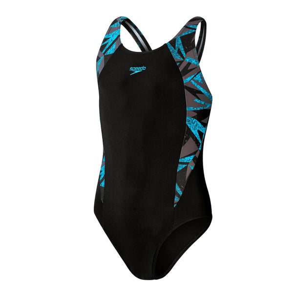 Speedo Girls Hyper Boom Splice One Piece Swimsuit Carousel 1