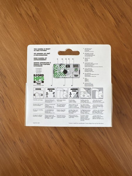 3x Ilford Black and White Disposable Cameras - NEW Carousel 2